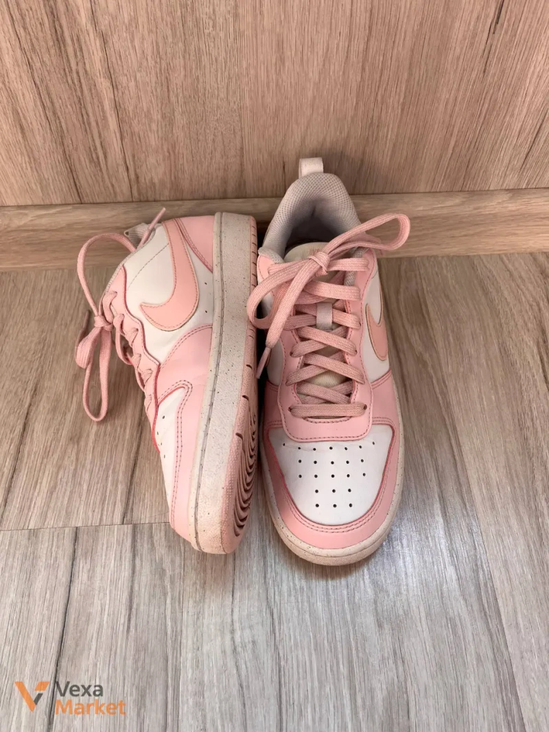 Кросівки Nike Court Borough Low Recraft White/Pink Foam розмір 38 — фото 2