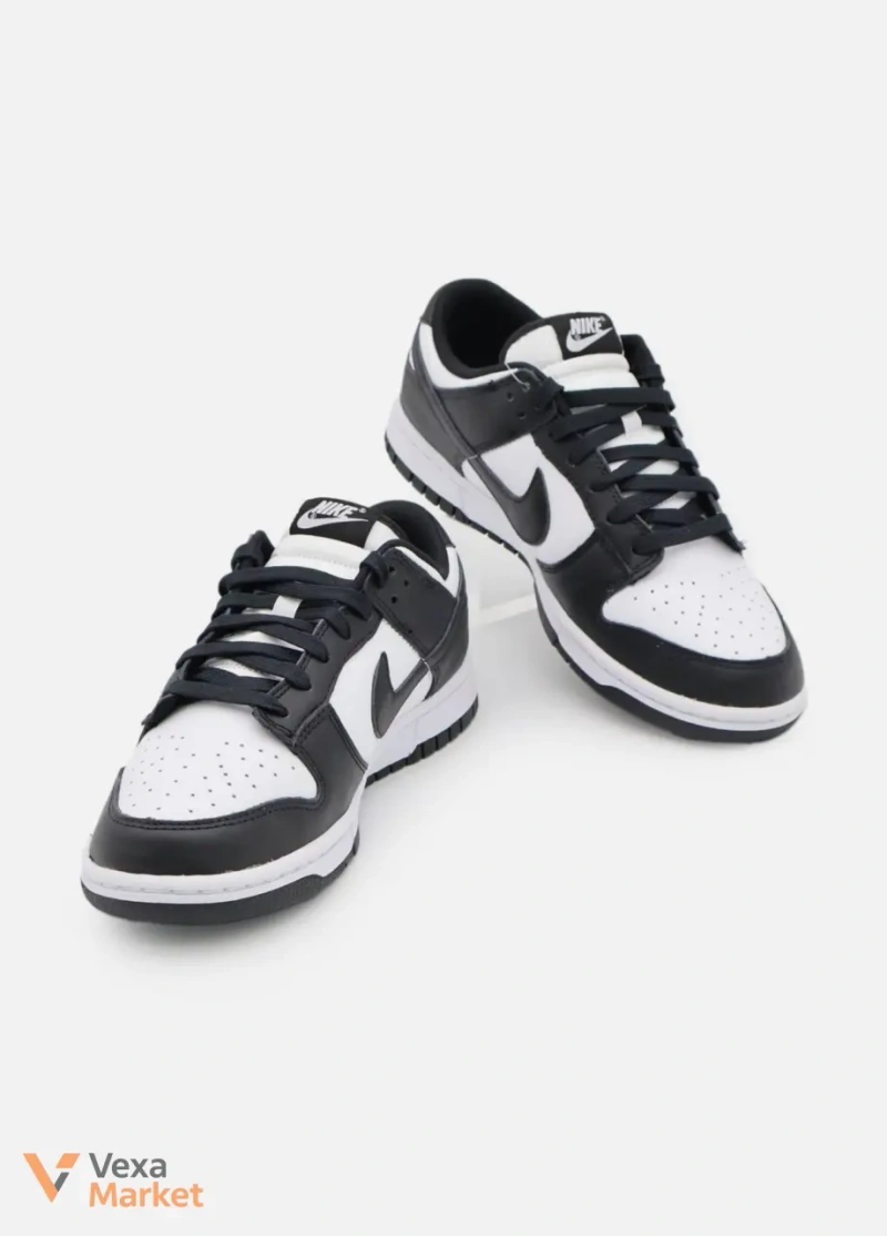 Кросівки Nike Dunk Low чорно-білі — фото 4