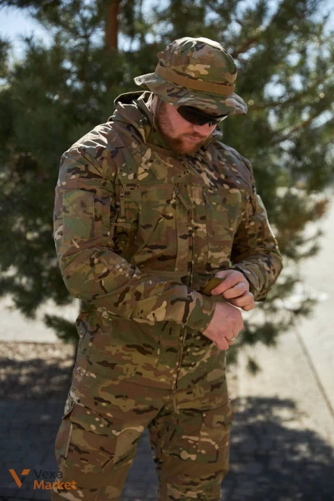 Куртка-кітель KS Military Combat Jacket Multicam