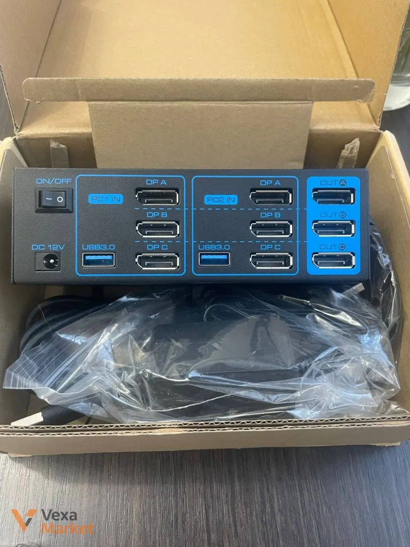KWM DisplayPort Switch VP-SW233 — фото 2