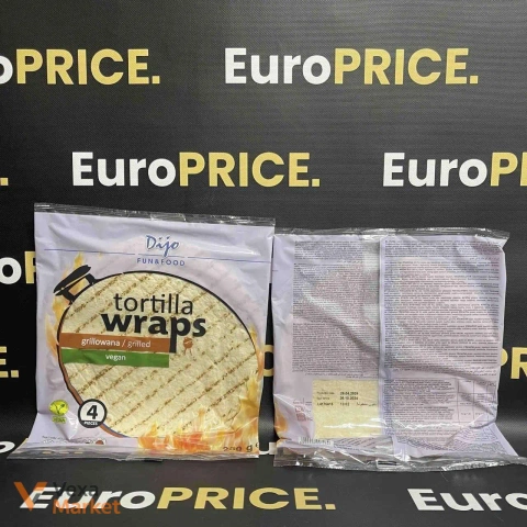 Лаваш Dijo Tortilla Wraps vegan grillowana/grilled 250г