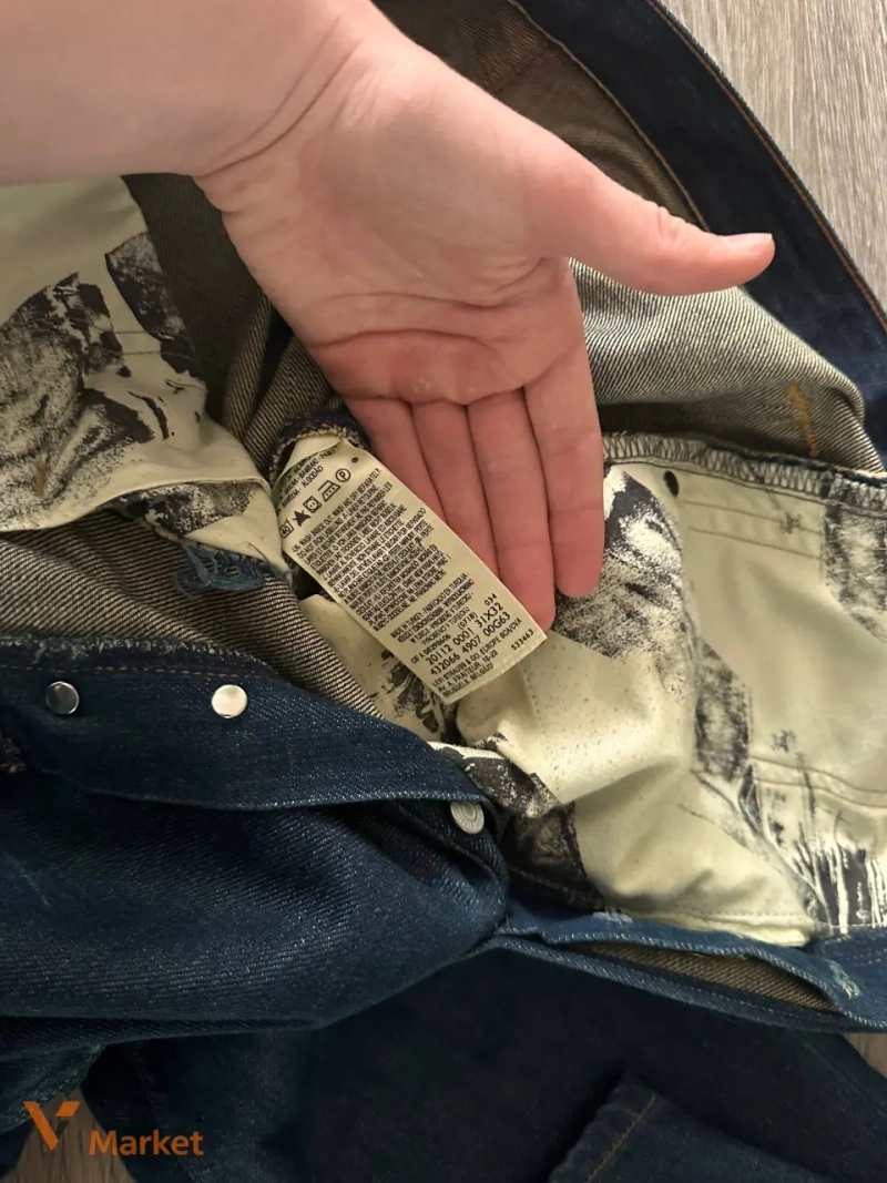 Levis vintage jeans slim gangsta fit — фото 4