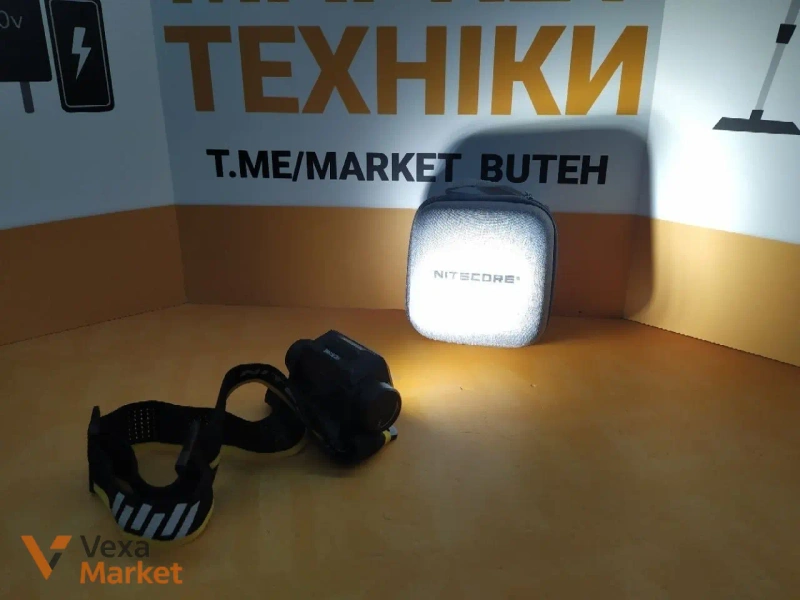 Ліхтарик налобний NITECORE HC75 5500mAh — фото 2