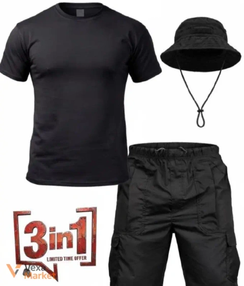 Літній тактичний комплект 3 в 1 (Olive)