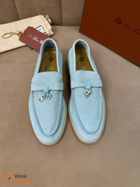 Лофери Loro Piana з натуральної замші
