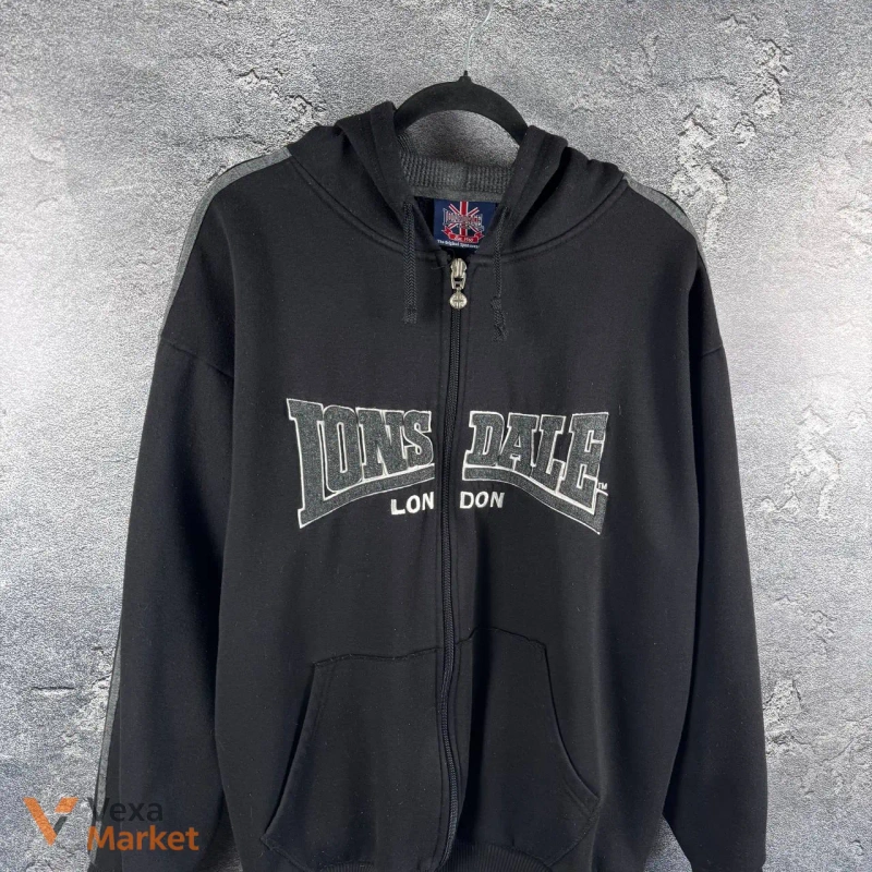 Lonsdale Big Logo Zip Up Hoodie XL-XXL — фото 3