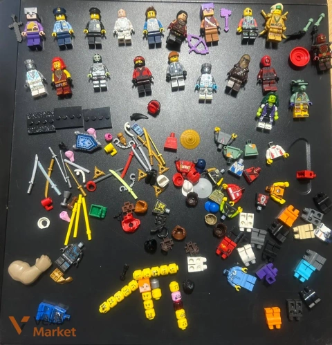 Лот конструктора LEGO Ninjago, Star Wars и другие
