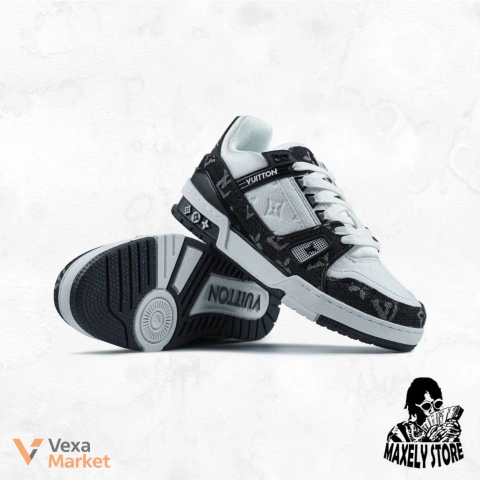 Louis Vuitton LV Trainer White Black