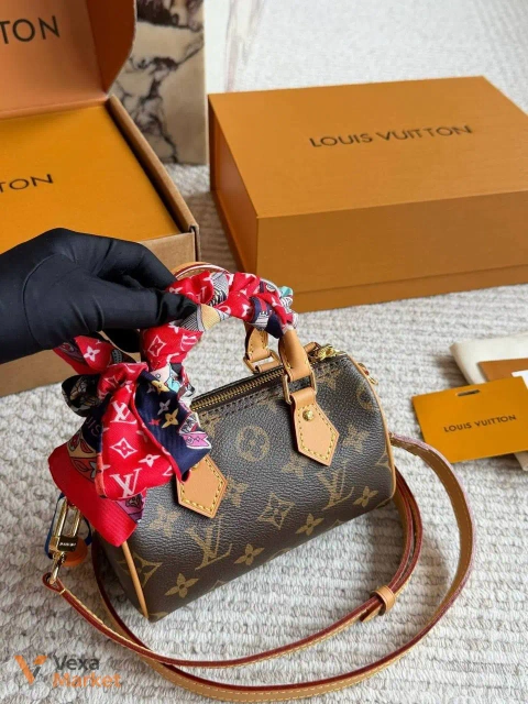 Louis Vuitton Nano Speedy Monogram Canvas