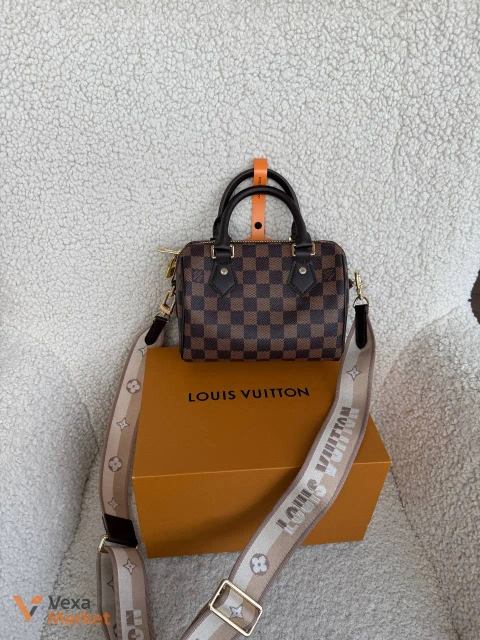 Louis Vuitton Speedy сумка шкіра/канва