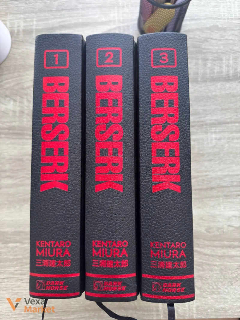 Манга Berserk Deluxe Edition Кентаро Міура комплект 3 книги — фото 2