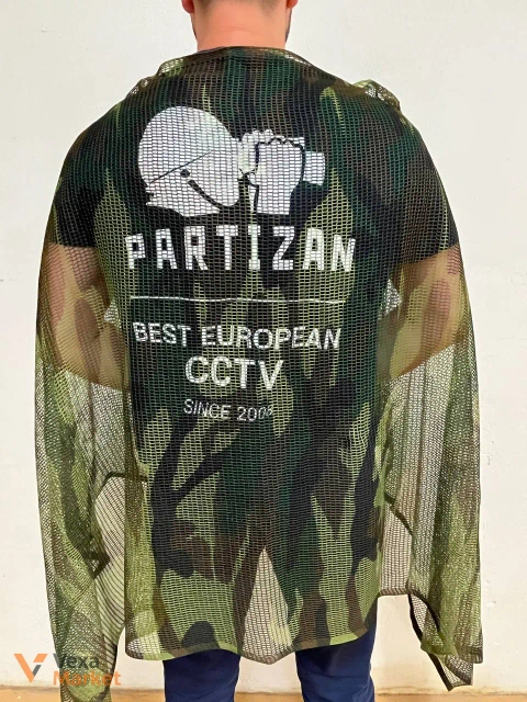 Маскувальний шарф-сітка Partizan Multicam, Олива, Койот, Вудланд, Піксель 190*90 см
