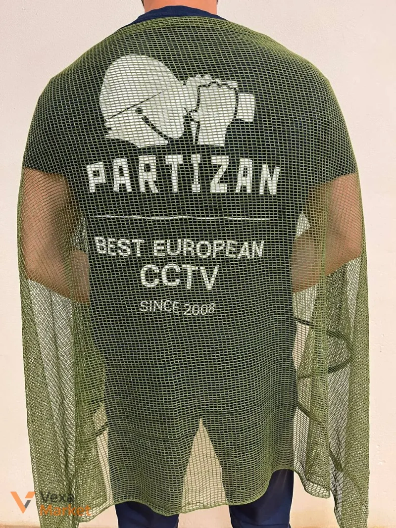 Маскувальний шарф-сітка Partizan Multicam, Олива, Койот, Вудланд, Піксель 190*90 см — фото 3