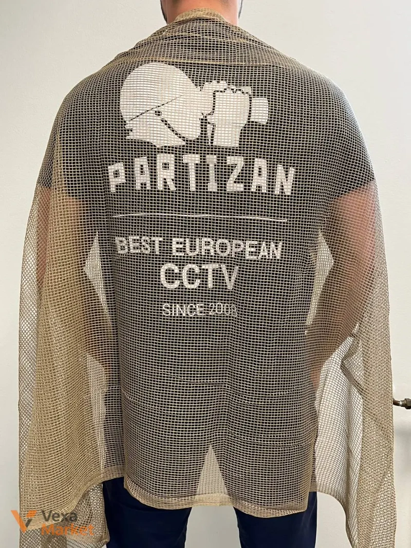 Маскувальний шарф-сітка Partizan Multicam, Олива, Койот, Вудланд, Піксель 190*90 см — фото 4