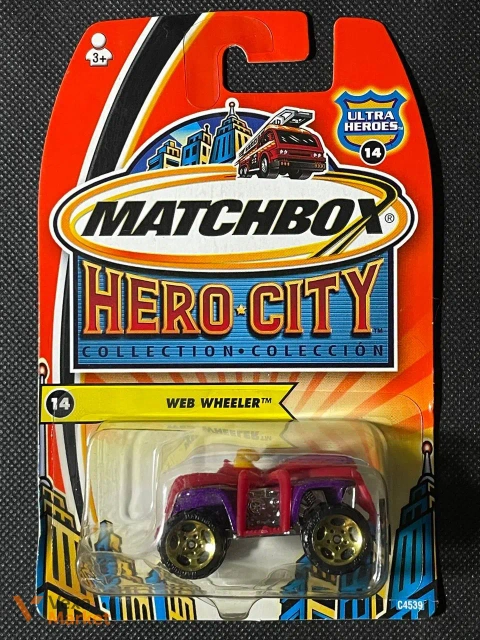 Matchbox Hero City Web Wheeler #14