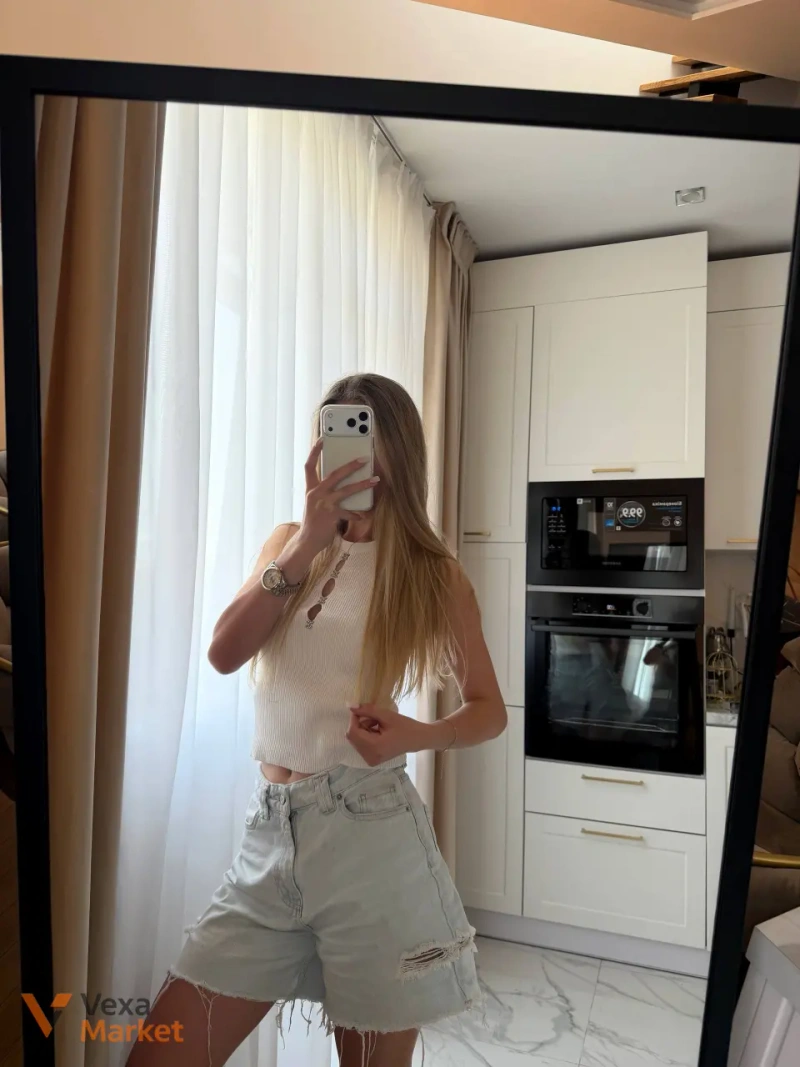Майка Chanel жіноча біла та чорна — фото 5