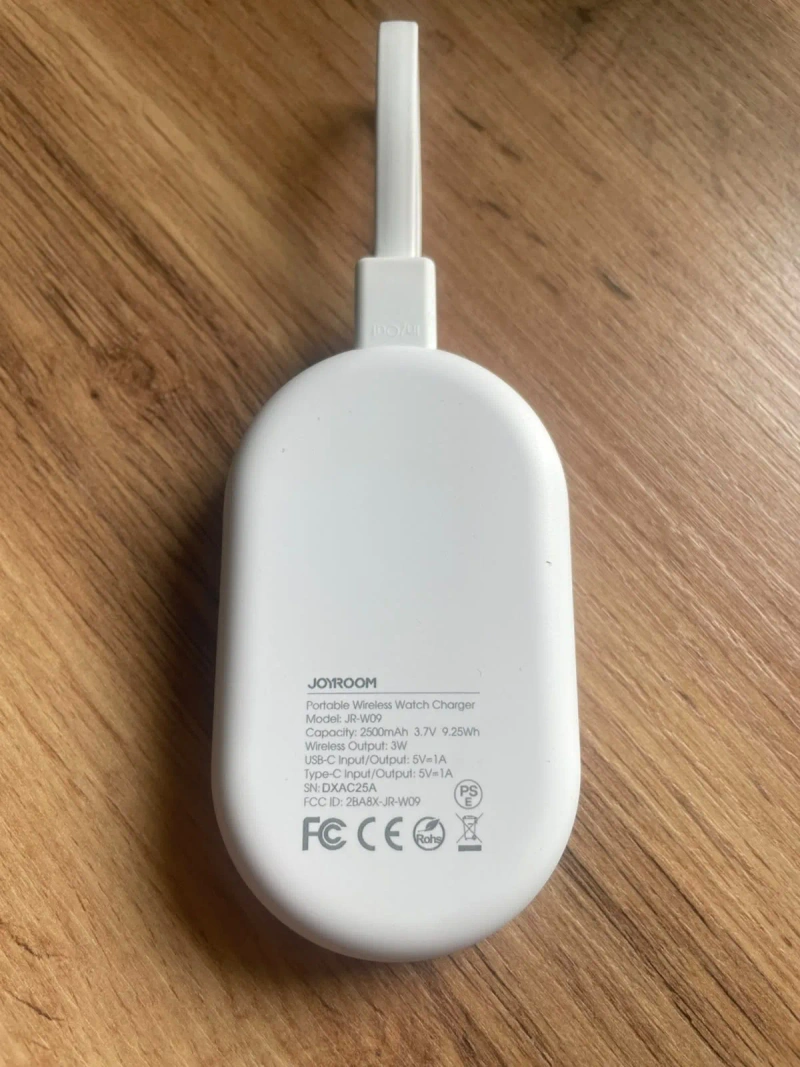 МБ JOYROOM JR-W09 2500 mAh з бездротовою зарядкою для Apple Watch — фото 5