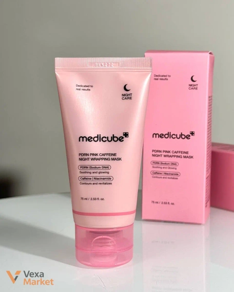 Medicube PDRN Pink Caffeine Night Wrapping Mask 75 ml