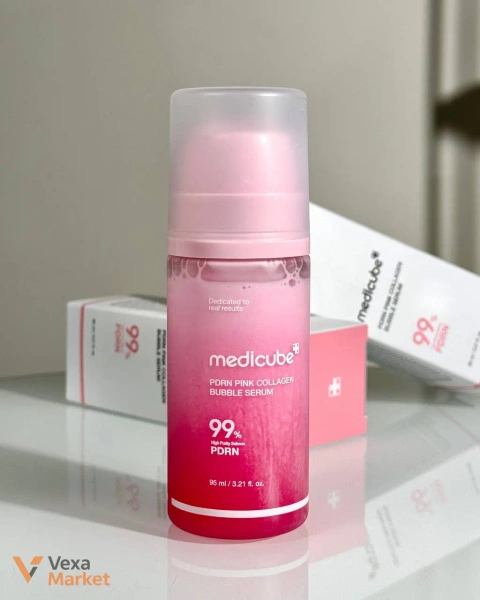 Medicube PDRN Pink Collagen Bubble Serum 95 ml