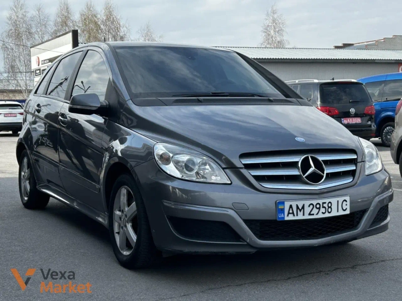 Mercedes-Benz B-Class W245 (FL) 2008 Дизель 2.0 Автомат Передний привод Серый — фото 2