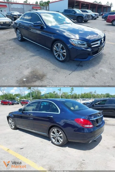 MERCEDES-BENZ C 300 2018 року 2.0л бензин задній привід