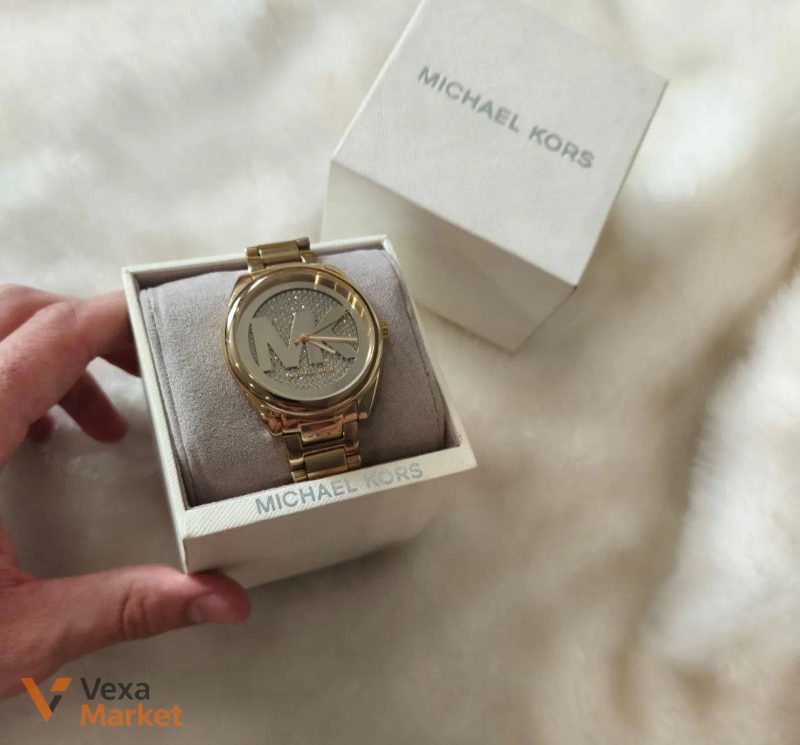 Michael Kors Женские часы золотистые — фото 3