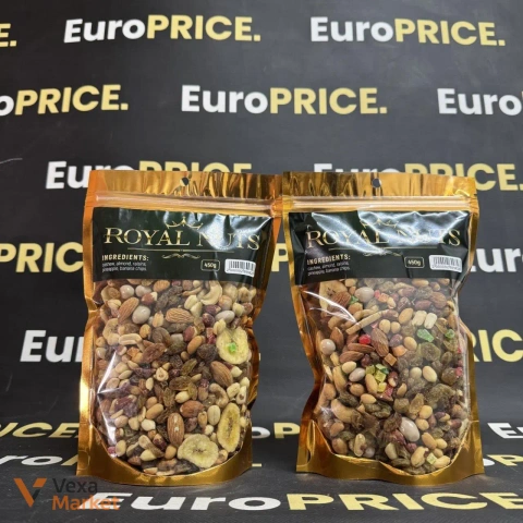 Мікс горіхів та драже Royal Nuts пакет 450г