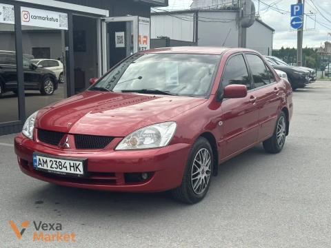 Mitsubishi Lancer 2008 1.6л Автомат Красный