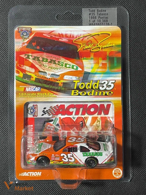 Модель автомобиля Pontiac Grand Prix #35 Todd Bodine 1998 1:64
