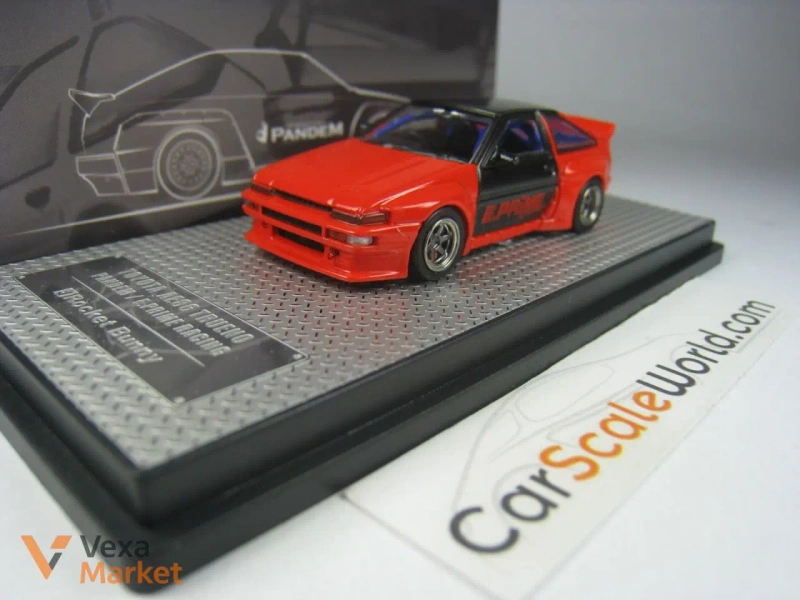 Модель Inno64 AE86 Trueno "Pandem / Rocket" Bunny E. Prime Racing 1:64 — фото 2