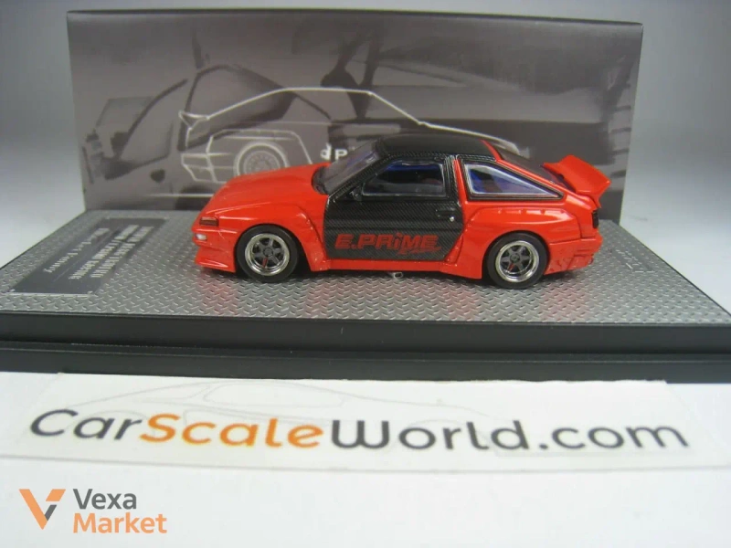 Модель Inno64 AE86 Trueno "Pandem / Rocket" Bunny E. Prime Racing 1:64 — фото 3