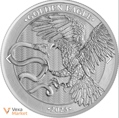 Монета 5 євро Мальта 2023 "Мальтійський орел" від Germania Mint