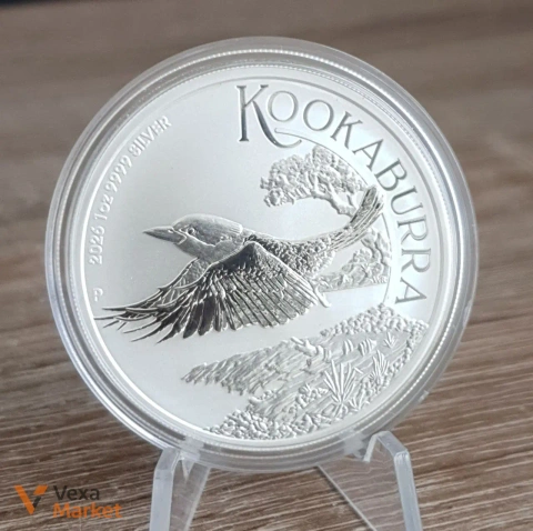 Монета Kookaburra 2026 1 oz 999 Silver