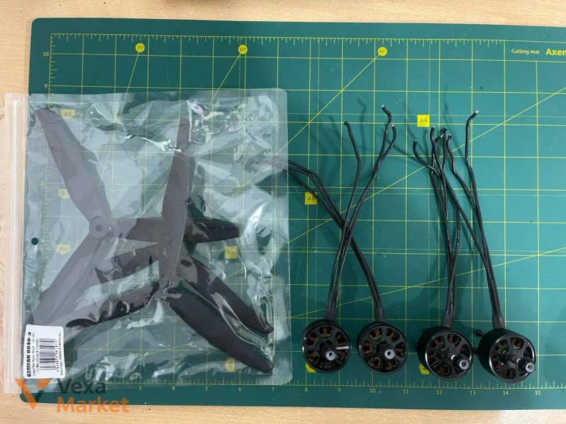 Мотори Flash Hobby M-2810 1100KV / Hobbywing 2810 1100KV для FPV — фото 4