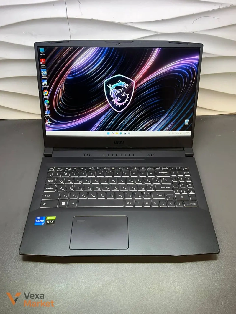 MSI Workstation 15 Core i7 11800H, 16Gb RAM, 500Gb SSD, Nvidia RTX A2000