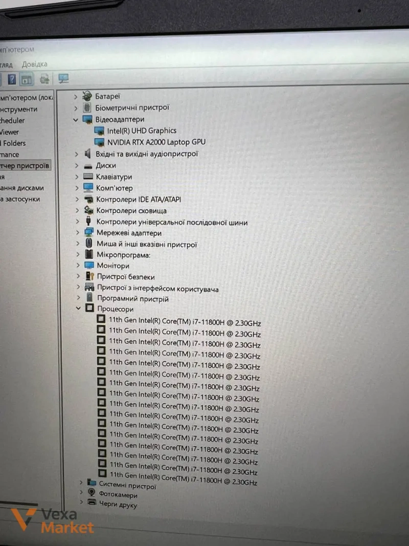 MSI Workstation 15 Core i7 11800H, 16Gb RAM, 500Gb SSD, Nvidia RTX A2000 — фото 3
