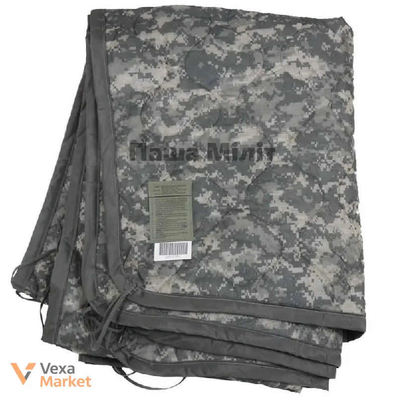 Мультифункціональний пончо-лайнер, ковдра, тент Liner Wet Weather Poncho US Army ACU — фото 2