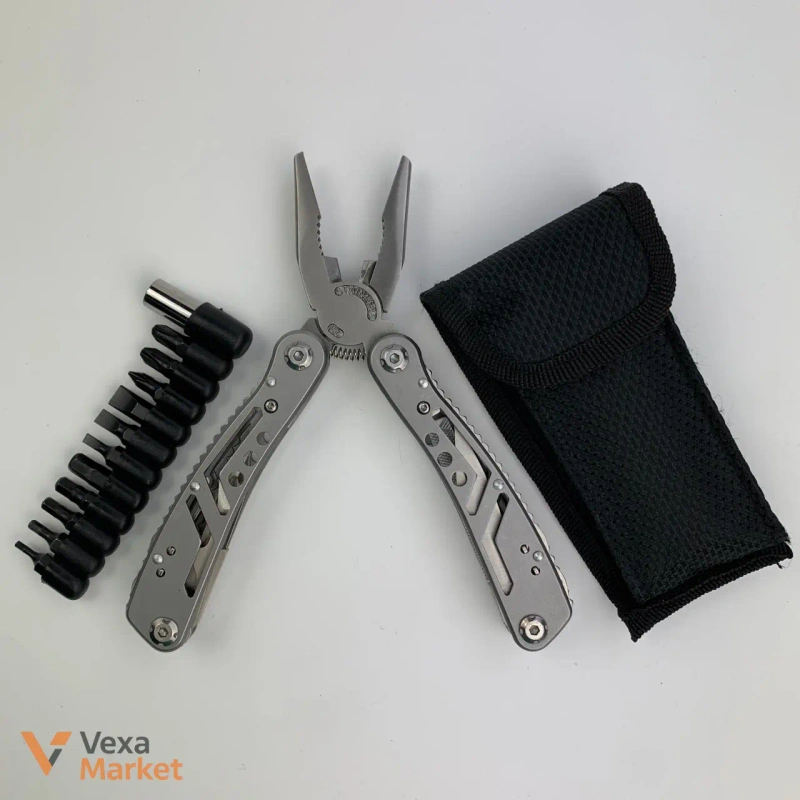 Мультитул Tool set 1 з нержавіючої сталі — фото 8