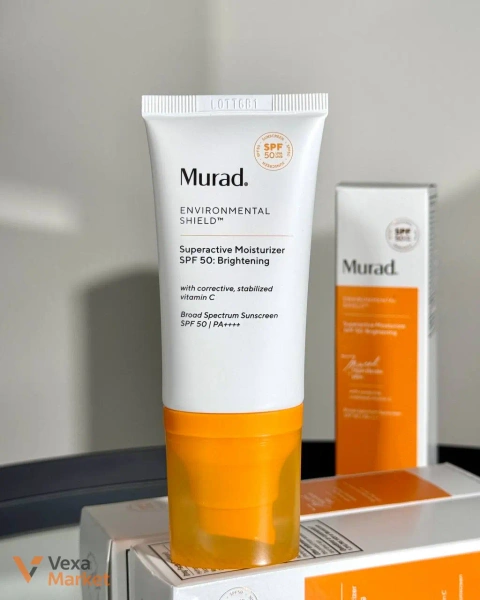 Murad Environmental Shield Superactive Moisturizer SPF50 Brightening Освітлювальний сонцезахисний крем для обличчя 50 ml