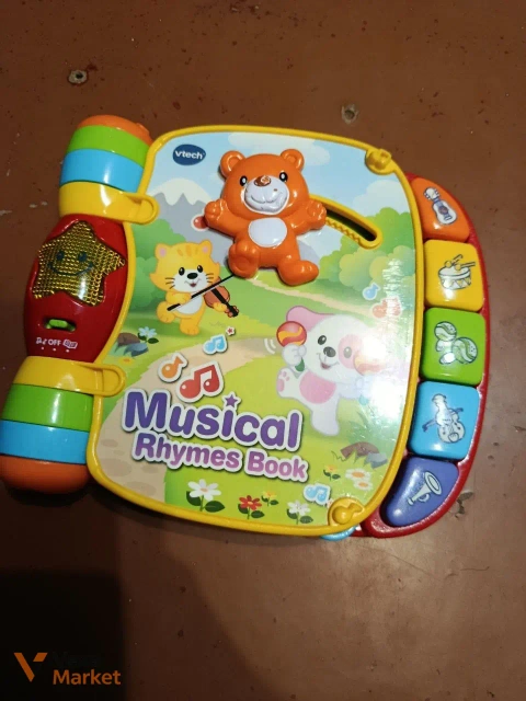 Музична книжечка VTech Musical Rhymes Book