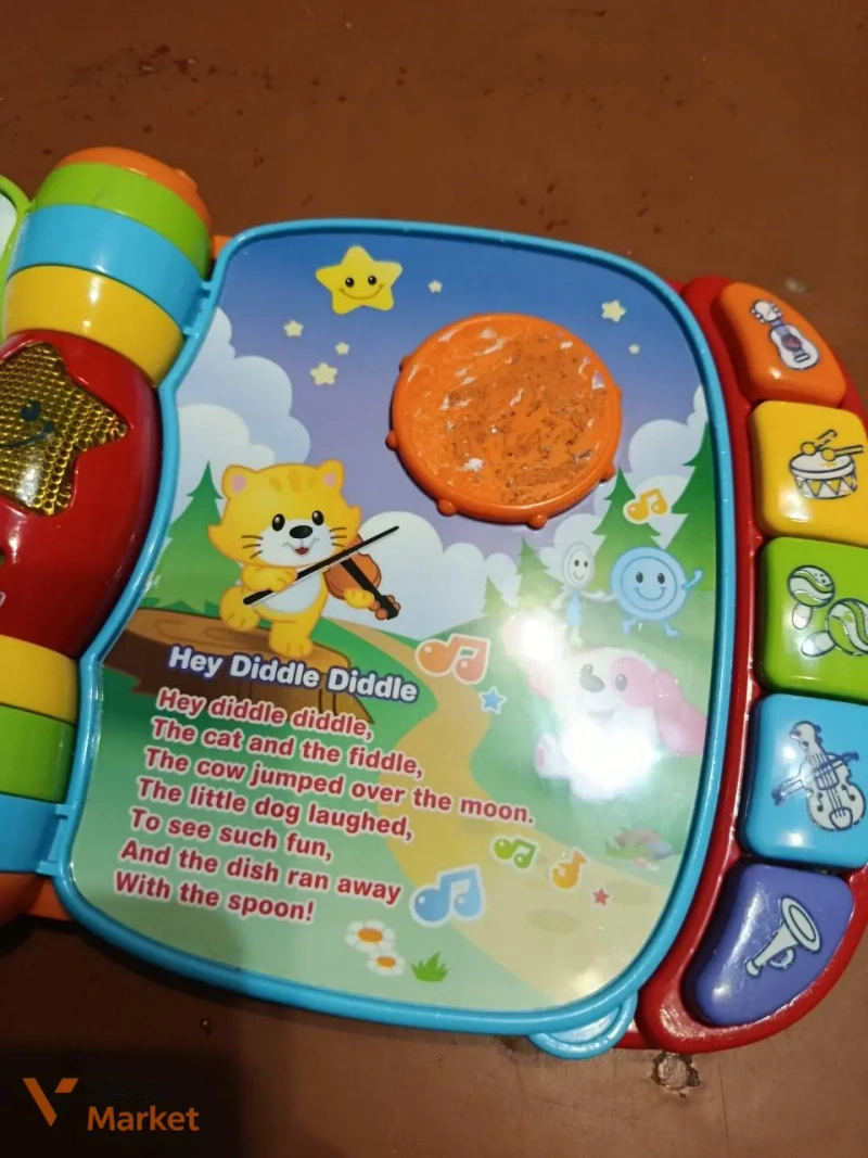 Музична книжечка VTech Musical Rhymes Book — фото 3