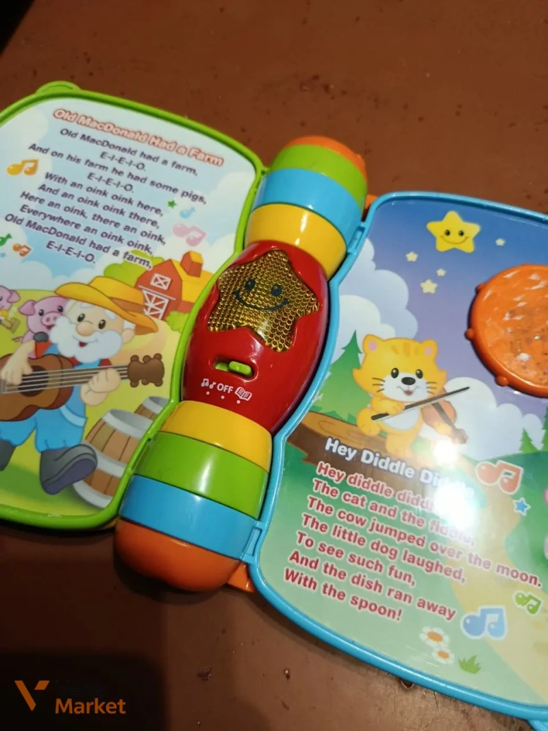 Музична книжечка VTech Musical Rhymes Book — фото 5