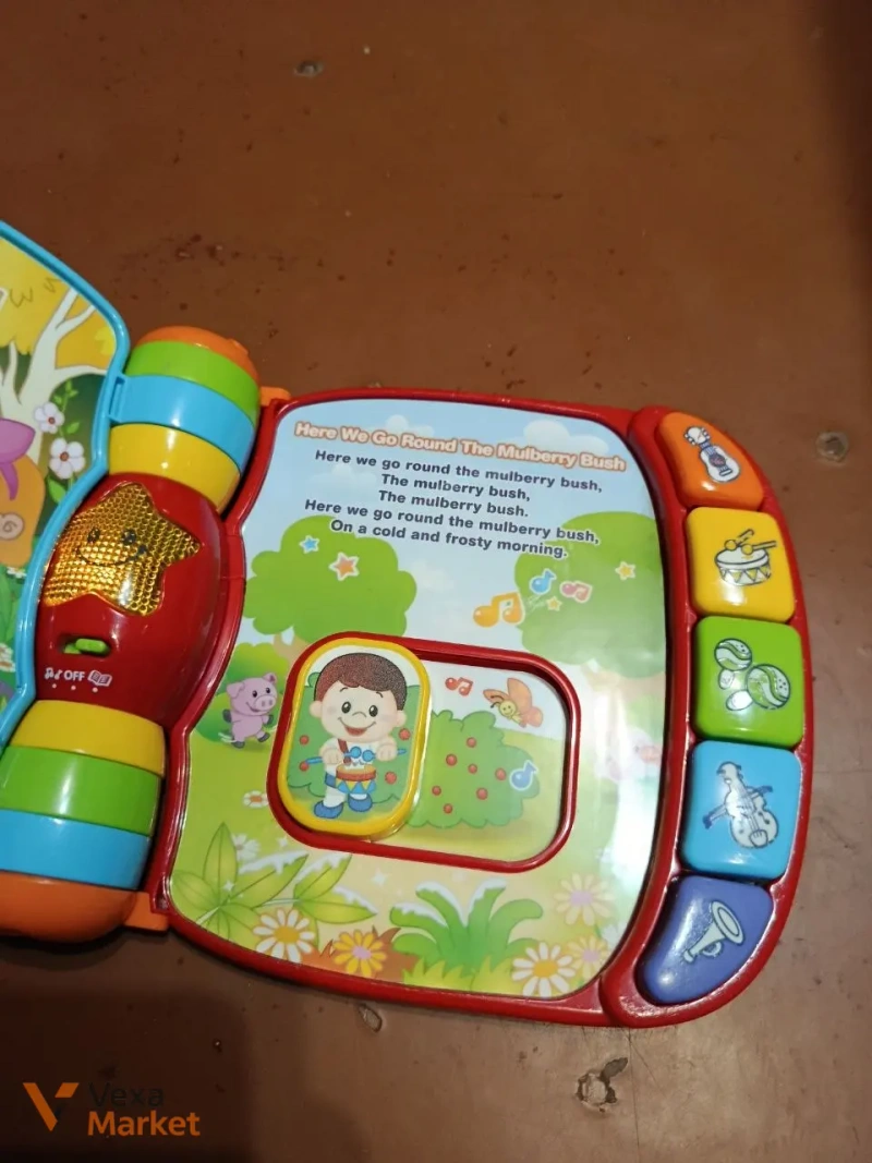 Музична книжечка VTech Musical Rhymes Book — фото 6