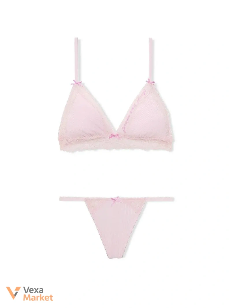 Набір білизни Victoria's Secret Pink серії Pink, розмір S — фото 3