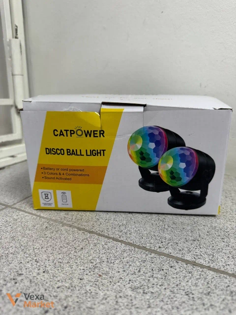 Набір диско-шарів CATPOWER DISCO BALL LIGHT