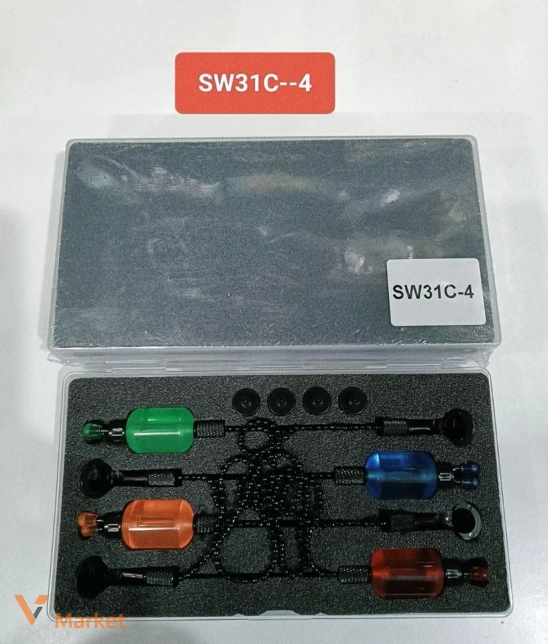 Набір свінгерів на ланцюжку Weida SW 31C4 у кейсі — фото 2