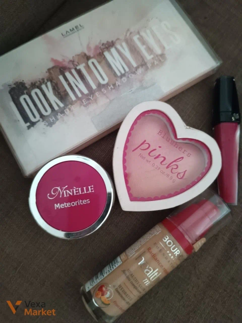 Набор косметики LAMEL, Ninelle, Bourjois, Pinkes