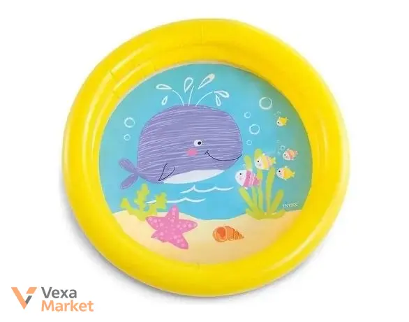 Надувной детский бассейн Intex Wet Set Collection 61см х 15см — фото 2