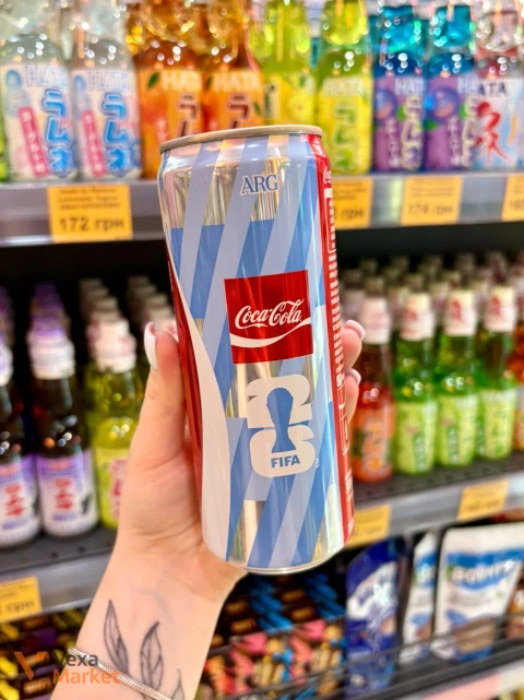 Напій газований Coca-Cola Fifa Аргентина 330мл