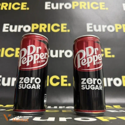Напій газований Dr Pepper Zero Sugar 330мл